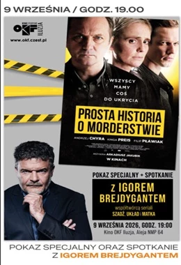 Prosta historia o morderstwie + spotkanie z Igorem Brejdygantem